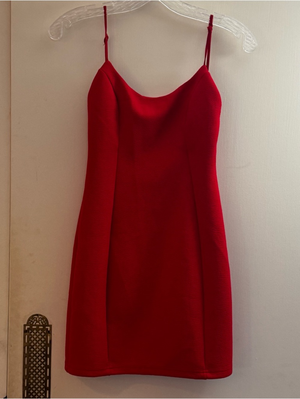 Lulus stay out late red backless bodycon mini dress NWT size XS - Picture 2 of 12